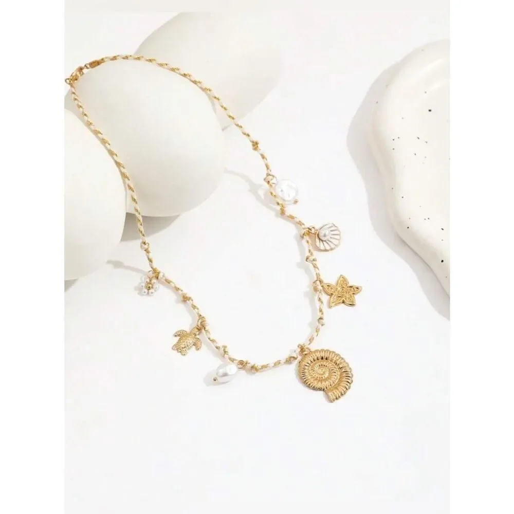Starfish necklace S1344